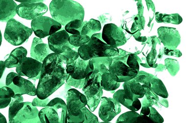 Pembe. Yeşil. Mavi. Mor. Kahverengi. Doğal Kuvars. Buz küpü biçimi arkaplanı