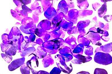 Pink. Green. Blue. Purple. Brown. Natural Quartz. Ice cube style background