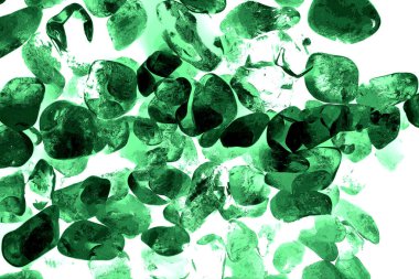 Pembe. Yeşil. Mavi. Mor. Kahverengi. Doğal Kuvars. Buz küpü biçimi arkaplanı