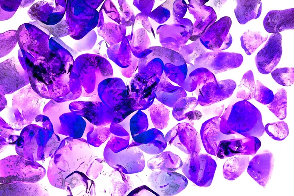 Pink Green Blue Purple Brown Natural Quartz Ice Cube Style — Zdjęcie stockowe