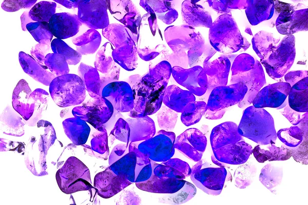 Pembe. Yeşil. Mavi. Mor. Kahverengi. Doğal Kuvars. Buz küpü biçimi arkaplanı