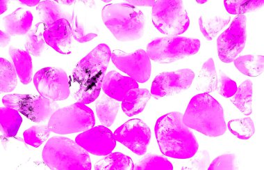 Kristal enine kesit arkaplanı. Doğal saydam agat kristal yüzey dilimi. Madenin makro yakın çekimi, soyut yapı