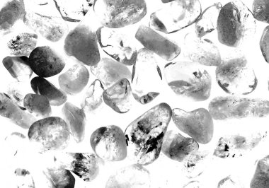 Kristal enine kesit arkaplanı. Doğal saydam agat kristal yüzey dilimi. Madenin makro yakın çekimi, soyut yapı