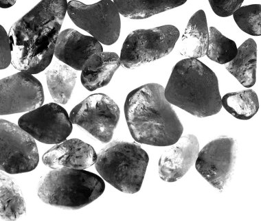 Kristal enine kesit arkaplanı. Doğal saydam agat kristal yüzey dilimi. Madenin makro yakın çekimi, soyut yapı