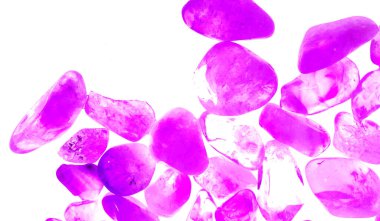 Kristal enine kesit arkaplanı. Doğal saydam agat kristal yüzey dilimi. Madenin makro yakın çekimi, soyut yapı