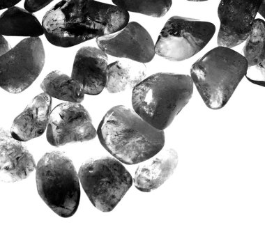 Kristal enine kesit arkaplanı. Doğal saydam agat kristal yüzey dilimi. Madenin makro yakın çekimi, soyut yapı