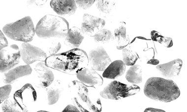 Kristal enine kesit arkaplanı. Doğal saydam agat kristal yüzey dilimi. Madenin makro yakın çekimi, soyut yapı