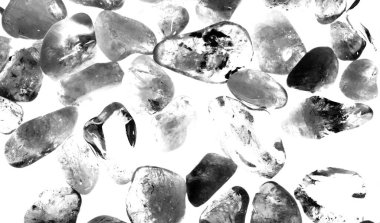 Kristal enine kesit arkaplanı. Doğal saydam agat kristal yüzey dilimi. Madenin makro yakın çekimi, soyut yapı