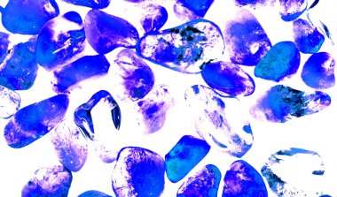 Kristal enine kesit arkaplanı. Doğal saydam agat kristal yüzey dilimi. Madenin makro yakın çekimi, soyut yapı