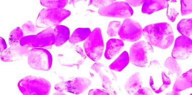 Kristal enine kesit arkaplanı. Doğal saydam agat kristal yüzey dilimi. Madenin makro yakın çekimi, soyut yapı