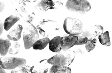 Kristal enine kesit arkaplanı. Doğal saydam agat kristal yüzey dilimi. Madenin makro yakın çekimi, soyut yapı