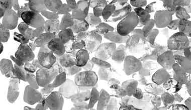 Kristal enine kesit arkaplanı. Doğal saydam agat kristal yüzey dilimi. Madenin makro yakın çekimi, soyut yapı