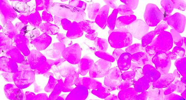 Kristal enine kesit arkaplanı. Doğal saydam agat kristal yüzey dilimi. Madenin makro yakın çekimi, soyut yapı