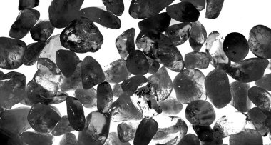 Kristal enine kesit arkaplanı. Doğal saydam agat kristal yüzey dilimi. Madenin makro yakın çekimi, soyut yapı