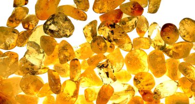 Kristal enine kesit arkaplanı. Doğal saydam agat kristal yüzey dilimi. Madenin makro yakın çekimi, soyut yapı