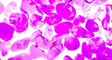 Kristal enine kesit arkaplanı. Doğal saydam agat kristal yüzey dilimi. Madenin makro yakın çekimi, soyut yapı