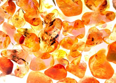 Kristal enine kesit arkaplanı. Doğal saydam agat kristal yüzey dilimi. Madenin makro yakın çekimi, soyut yapı