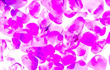 Kristal enine kesit arkaplanı. Doğal saydam agat kristal yüzey dilimi. Madenin makro yakın çekimi, soyut yapı