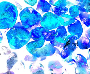 Kristal enine kesit arkaplanı. Doğal saydam agat kristal yüzey dilimi. Madenin makro yakın çekimi, soyut yapı