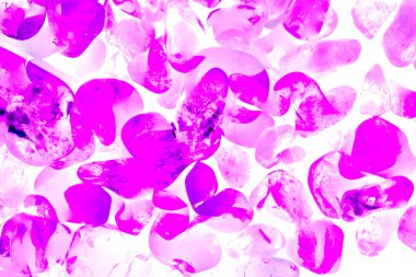 Kristal enine kesit arkaplanı. Doğal saydam agat kristal yüzey dilimi. Madenin makro yakın çekimi, soyut yapı