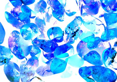 Kristal enine kesit arkaplanı. Doğal saydam agat kristal yüzey dilimi. Madenin makro yakın çekimi, soyut yapı