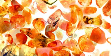 Kristal enine kesit arkaplanı. Doğal saydam agat kristal yüzey dilimi. Madenin makro yakın çekimi, soyut yapı