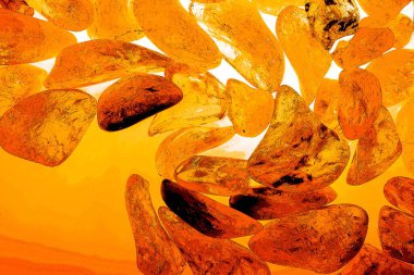 Kristal enine kesit arkaplanı. Doğal saydam agat kristal yüzey dilimi. Madenin makro yakın çekimi, soyut yapı