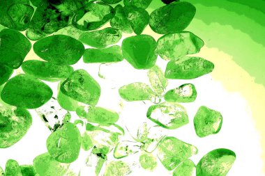 Kristal enine kesit arkaplanı. Doğal saydam agat kristal yüzey dilimi. Madenin makro yakın çekimi, soyut yapı