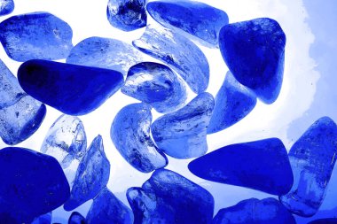 Kristal enine kesit arkaplanı. Doğal saydam agat kristal yüzey dilimi. Madenin makro yakın çekimi, soyut yapı