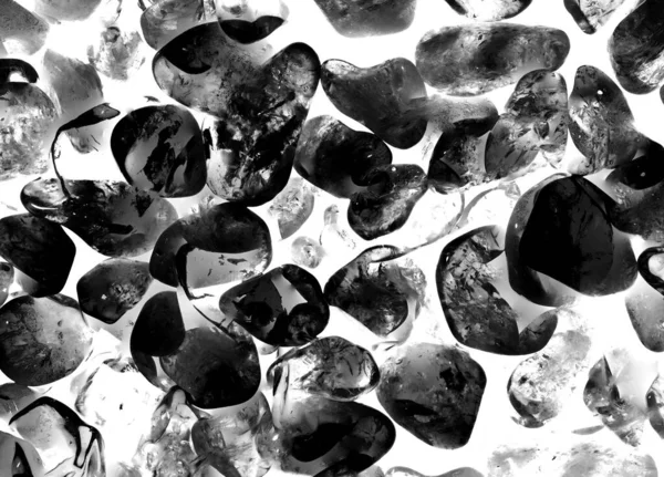 Kristal enine kesit arkaplanı. Doğal saydam agat kristal yüzey dilimi. Madenin makro yakın çekimi, soyut yapı