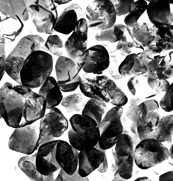 Kristal enine kesit arkaplanı. Doğal saydam agat kristal yüzey dilimi. Madenin makro yakın çekimi, soyut yapı