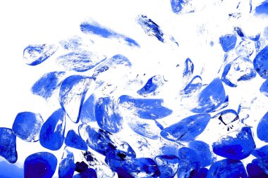 Kristal enine kesit arkaplanı. Doğal saydam agat kristal yüzey dilimi. Madenin makro yakın çekimi, soyut yapı