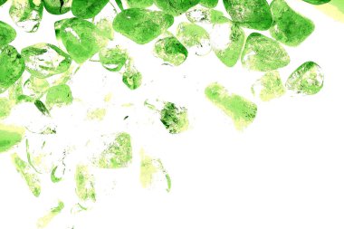 Kristal enine kesit arkaplanı. Doğal saydam agat kristal yüzey dilimi. Madenin makro yakın çekimi, soyut yapı