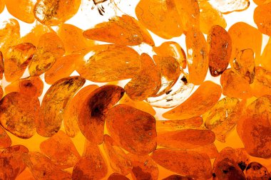 Kristal enine kesit arkaplanı. Doğal saydam agat kristal yüzey dilimi. Madenin makro yakın çekimi, soyut yapı