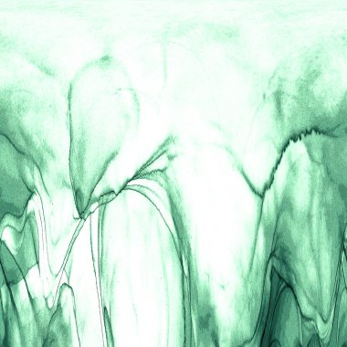 Alkol mürekkebi teknikli doğal akışkan resim. Yumuşak rüya renkleri şeffaf dalgalı çizgiler oluşturur.