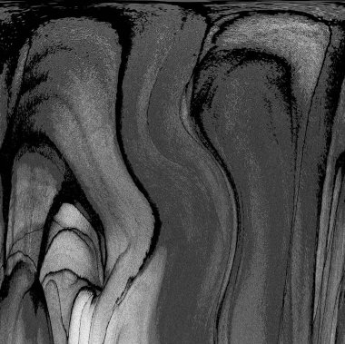 Alkol mürekkebi teknikli doğal akışkan resim. Yumuşak rüya renkleri şeffaf dalgalı çizgiler oluşturur.