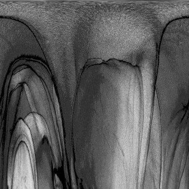 Alkol mürekkebi teknikli doğal akışkan resim. Yumuşak rüya renkleri şeffaf dalgalı çizgiler oluşturur.