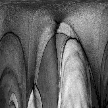 Alkol mürekkebi teknikli doğal akışkan resim. Yumuşak rüya renkleri şeffaf dalgalı çizgiler oluşturur.
