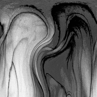 Alkol mürekkebi teknikli doğal akışkan resim. Yumuşak rüya renkleri şeffaf dalgalı çizgiler oluşturur.