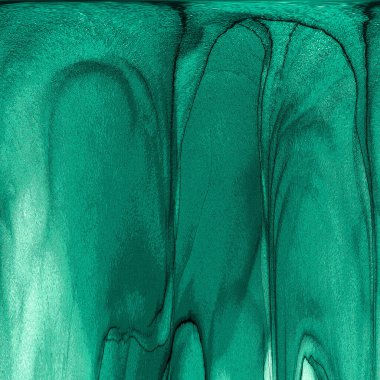 Alkol mürekkebi teknikli doğal akışkan resim. Yumuşak rüya renkleri şeffaf dalgalı çizgiler oluşturur.