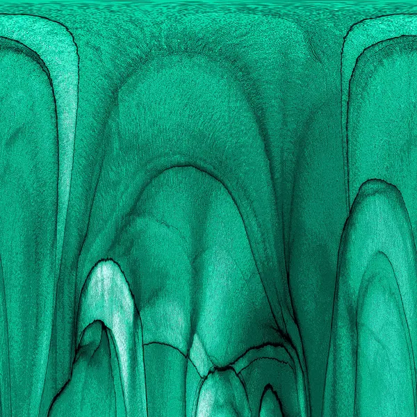 Alkol mürekkebi teknikli doğal akışkan resim. Yumuşak rüya renkleri şeffaf dalgalı çizgiler oluşturur.