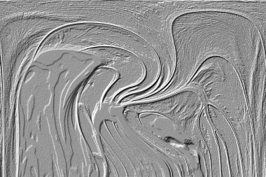 Doku arkaplanı ile geometri tekrarlama deseni