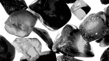 Tasarım için doğal kuvars değerli taş desen dokusu arka planı.