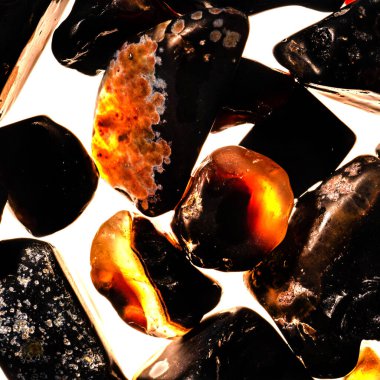 Tasarım için doğal kuvars değerli taş desen dokusu arka planı.