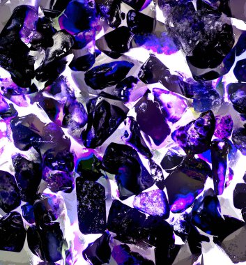 Tasarım için doğal kuvars değerli taş desen dokusu arka planı.