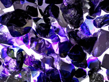 Tasarım için doğal kuvars değerli taş desen dokusu arka planı.