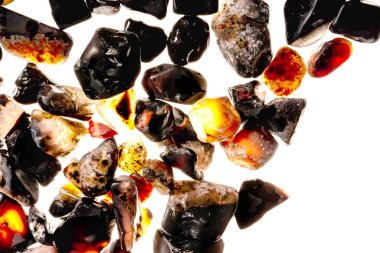 Tasarım için doğal kuvars değerli taş desen dokusu arka planı.