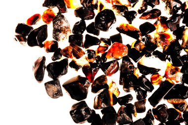 Tasarım için doğal kuvars değerli taş desen dokusu arka planı.