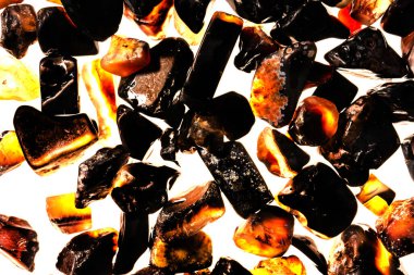 Tasarım için doğal kuvars değerli taş desen dokusu arka planı.