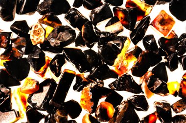 Tasarım için doğal kuvars değerli taş desen dokusu arka planı.